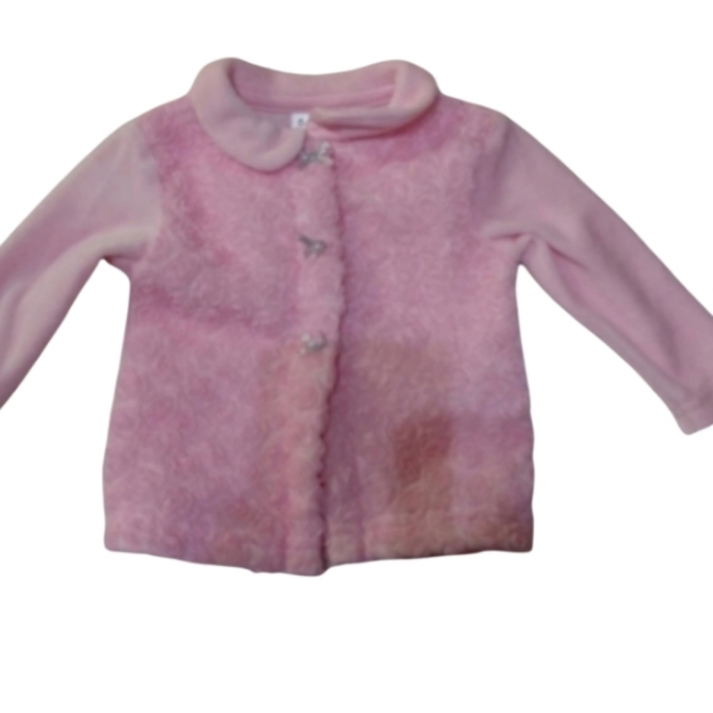 6/$15 George Cardigan Baby Girls sweater Size 0-3m